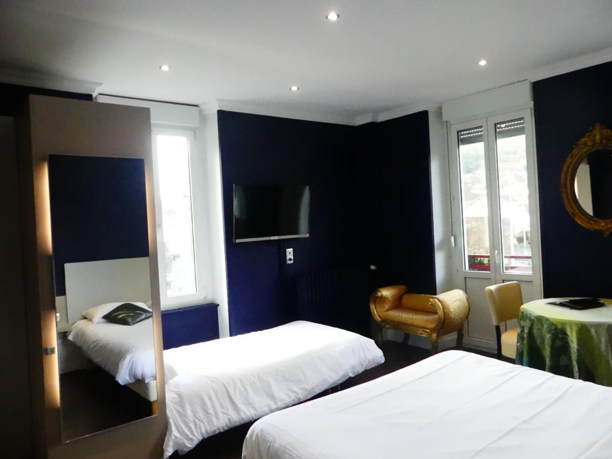 Logis Hotel Des Bains Gerardmer Bagian luar foto