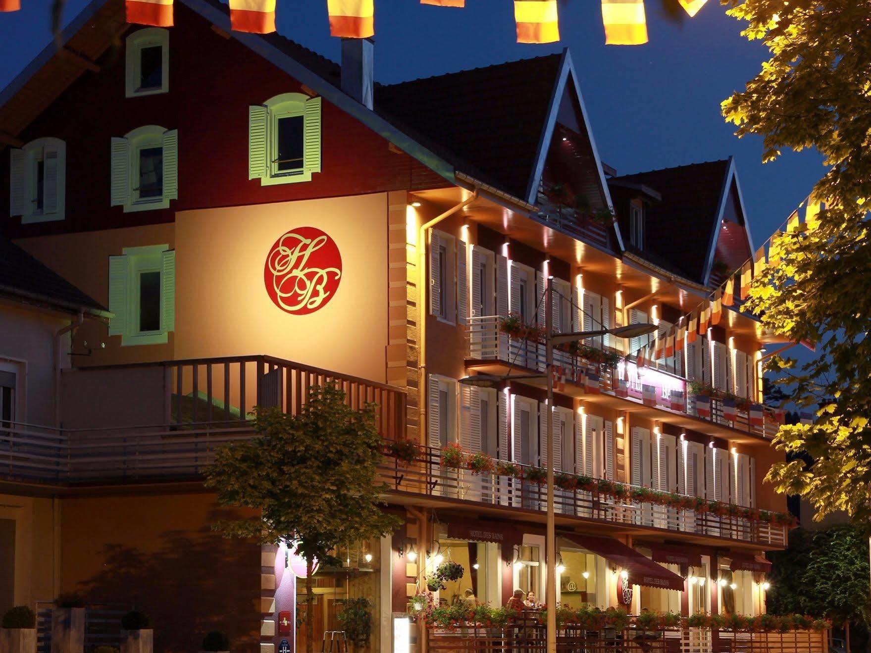 Logis Hotel Des Bains Gerardmer Bagian luar foto
