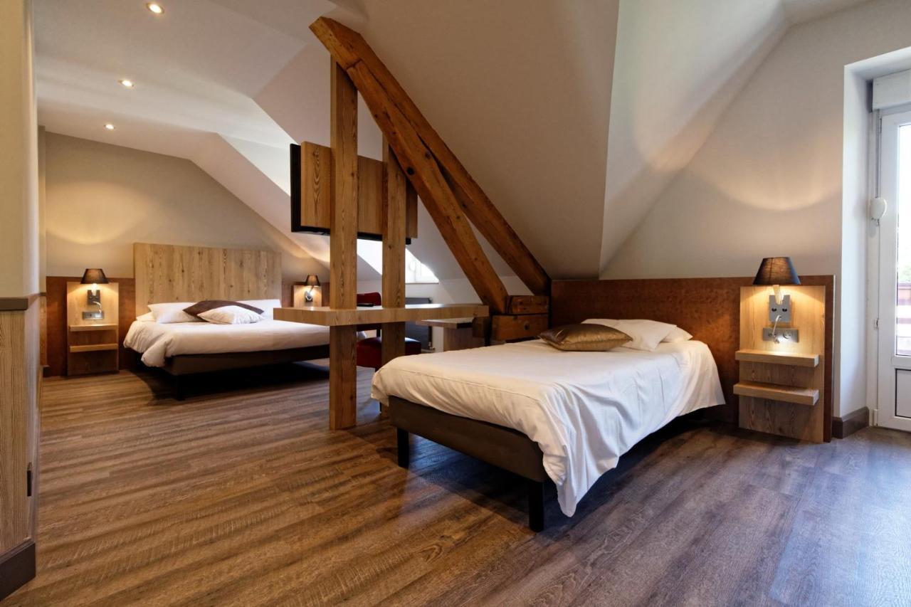Logis Hotel Des Bains Gerardmer Bagian luar foto